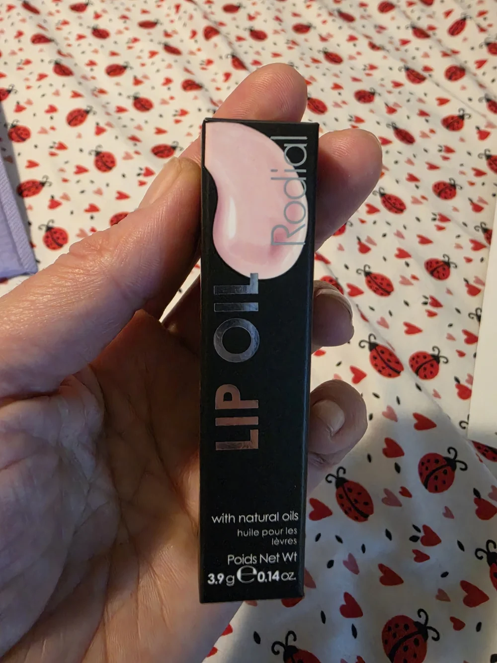 Rodial Lip Oil in Soft Pink Natural Oils